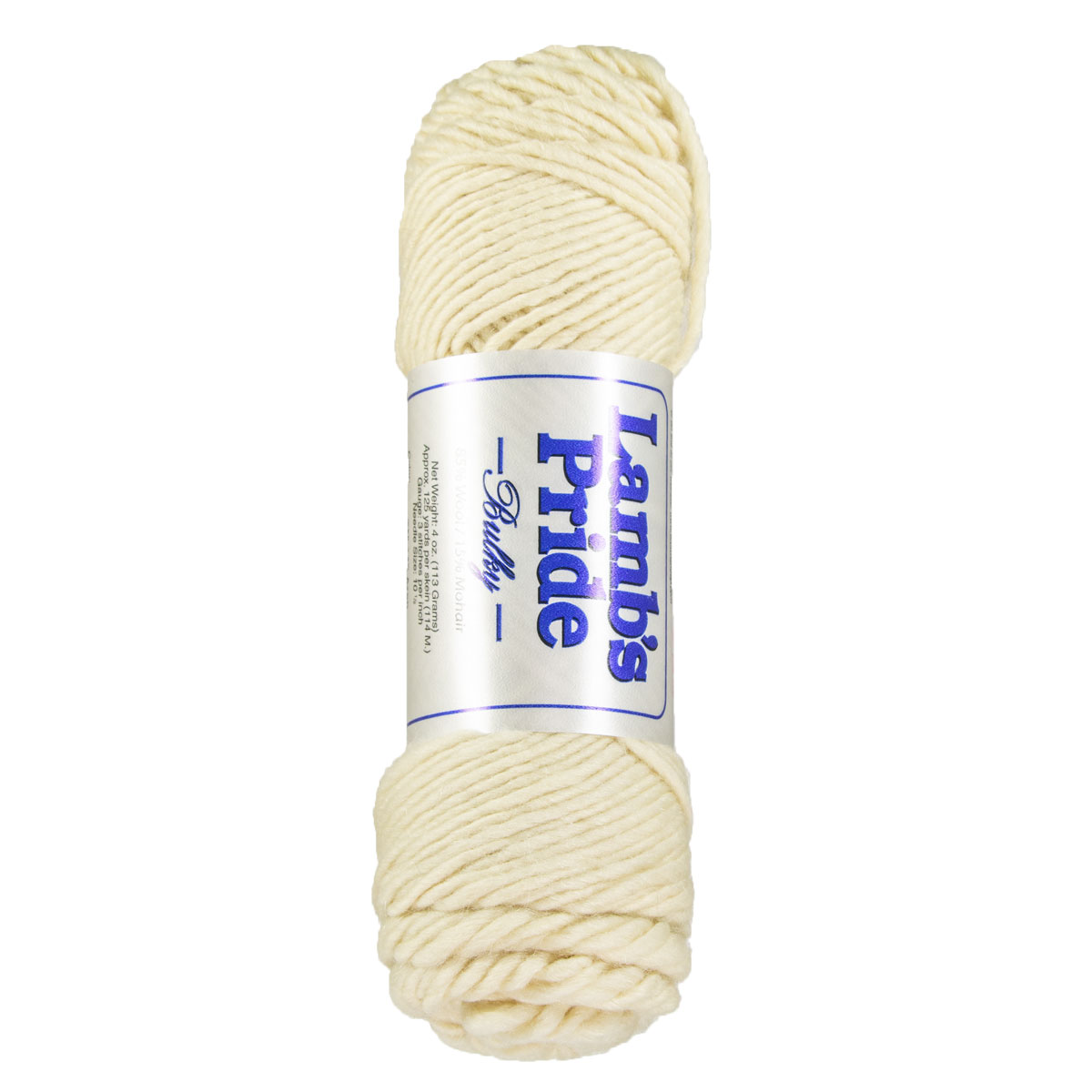 Brown Sheep Lamb's Pride Bulky Yarn - M011 - White Frost at Jimmy Beans Wool