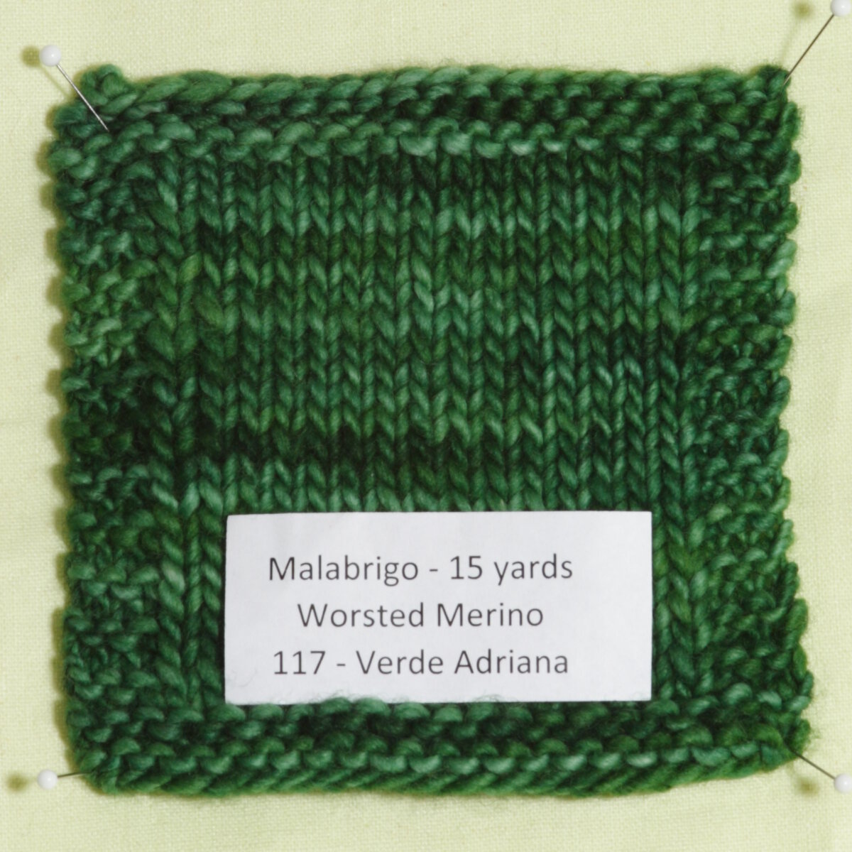 Malabrigo Chunky Yarn - 117 Verde Adriana at Jimmy Beans Wool