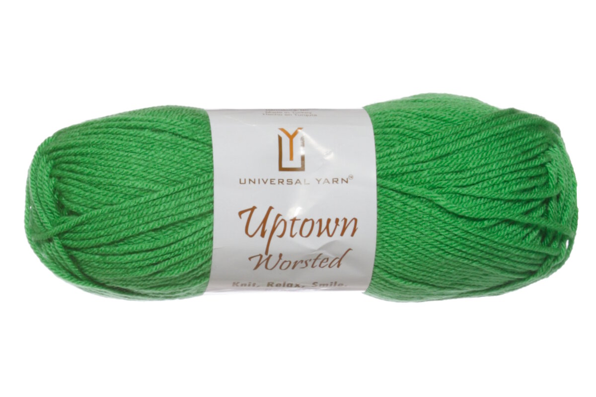 Universal Yarn Uptown Worsted - Kelly Green (329)
