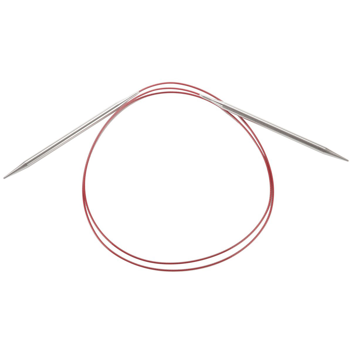 Chiaogoo Red Lace Stainless Circular Knitting Needles 40-size 1/2.25mm 