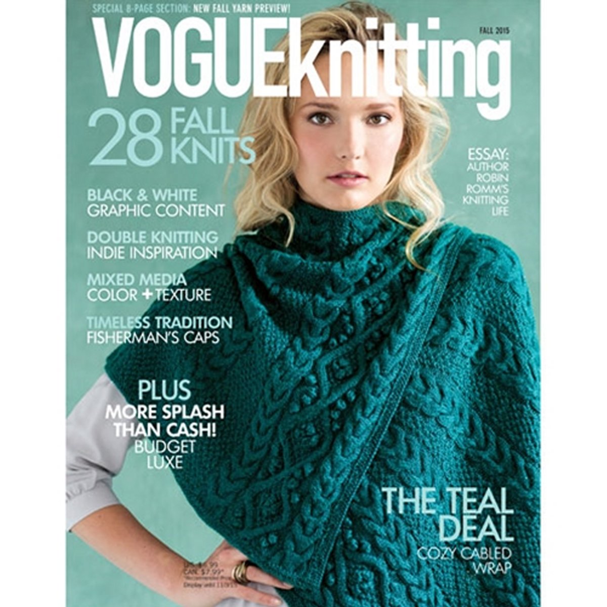 Vogue Knitting International Magazine - '15 Fall Reviews ...