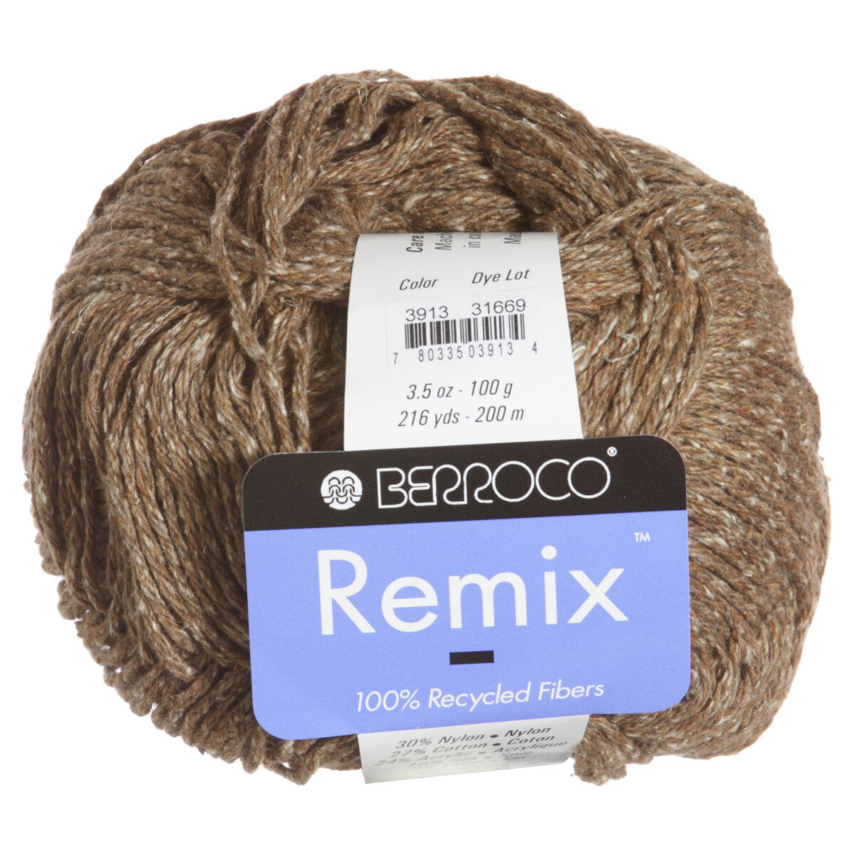 Berroco Remix Yarn - 3913 Brown Sugar at Jimmy Beans Wool