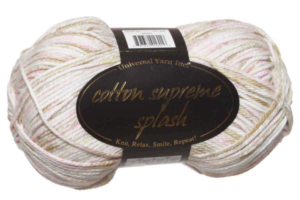 Universal Yarns Cotton Supreme Splash Yarn at Jimmy Beans Wool