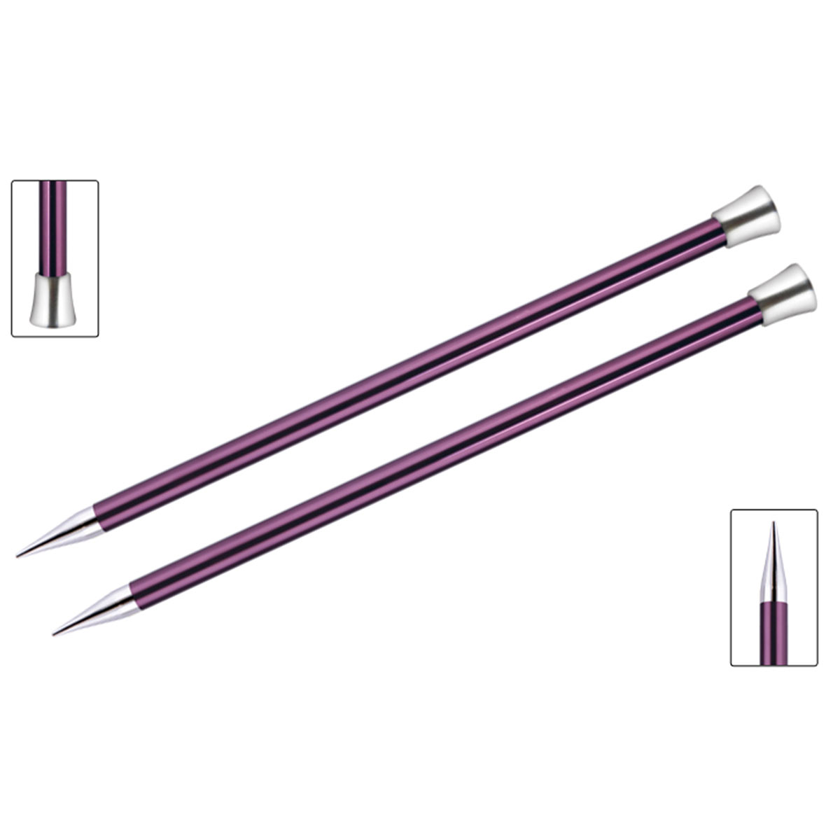 Knitter's Pride Zing Single Pointed Needles - US 17 (12.0mm) - 14