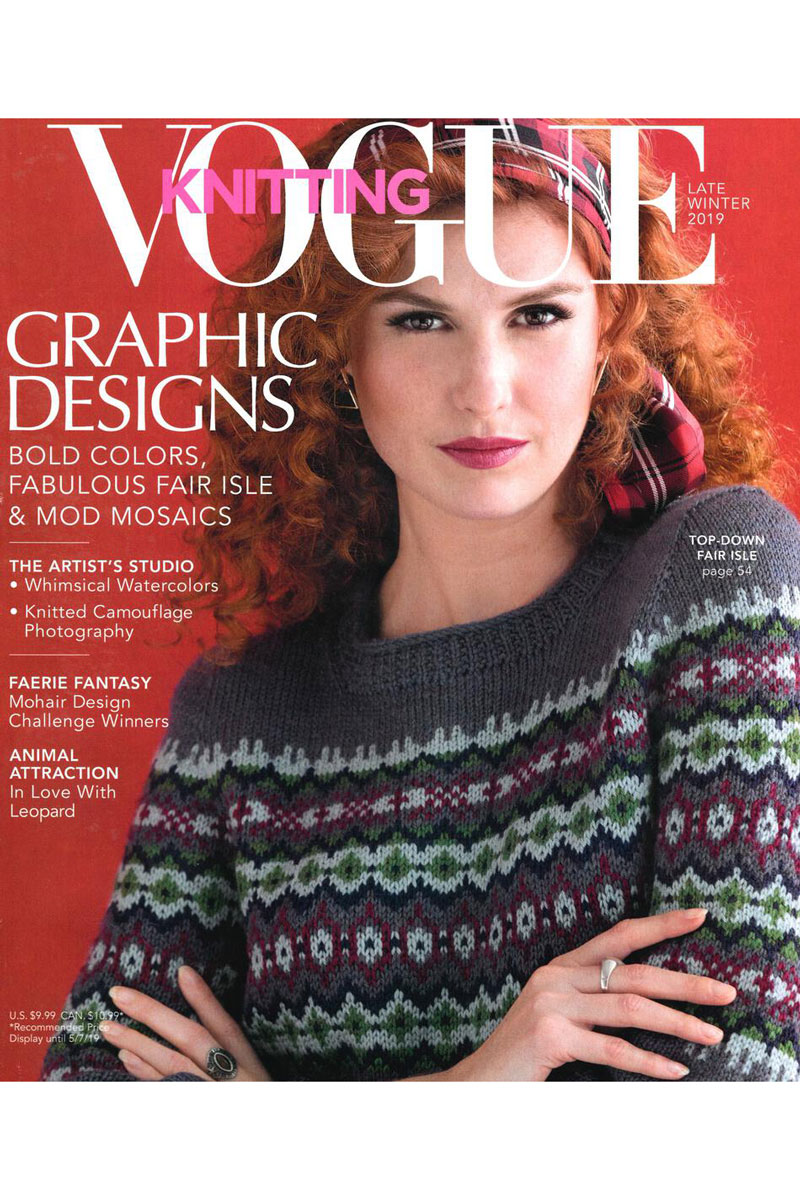 Vogue Knitting International Magazine 19 Late Winter