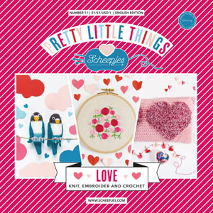 Scheepjes Pretty Little Things Patterns - No 11. Love (Knit, Embroider, and Crochet)