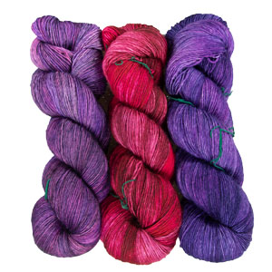 Madelinetosh Tosh Merino Light Bare Bundles - These Colors Are Really Grape