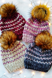 Malabrigo Twinkling Lights Hat Kit - Hats and Gloves