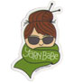 acbc Design Yarn Babe Collection  - Green Scarf - Vinyl Sticker