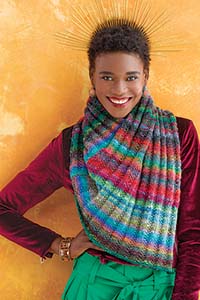 Noro Patterns - Color Rave Cowl - PDF DOWNLOAD by Noro
