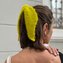 Hedgehog Fibres Hedgehog Fibres Collection 2022 - Dahlia Hair Tie Bow -PDF DOWNLOAD