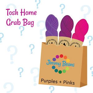 Madelinetosh 3 Skein Mystery Grab Bags Kits - Home - Pinks & Purples - Home - Pinks & Purples