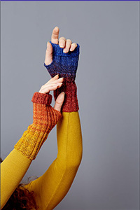 Echoes Patterns - Staple Mitts - PDF DOWNLOAD by Gusto Wool