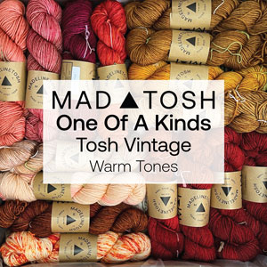 Madelinetosh Tosh Vintage OOAK Yarn - One of a Kind - Warms