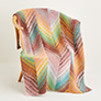 Sirdar Jewelspun Pattern - 10141 Knit Blanket