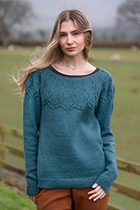 The Fibre Co. Patterns - Starburst Sweater by The Fibre Company