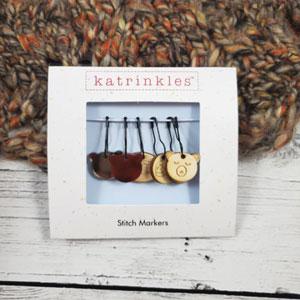 Katrinkles Stitch Markers - Hibernating Bears