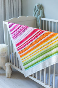 Scheepjes Baby Rainbow Sampler Blanket Kit - Home Accessories