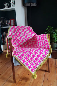 Scheepjes Snaggletooth Throw Make-Along (DK) Kit - Crochet for Home