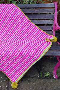 Scheepjes Snaggletooth Throw Make-Along (Aran) Kit - Crochet for Home