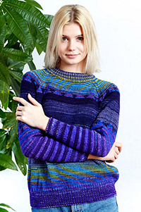 Urth Yarns Golden Nugget Raglan Sweater Kit - Women's Pullovers