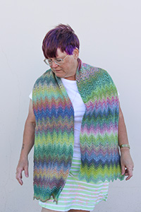 Schoppel Wolle ZickZack Scarf Kit - Scarf and Shawls