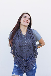 Scheepjes Leaves of Tahoe Shawl Kit - Scarf and Shawls