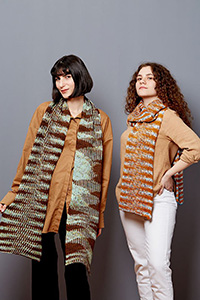 Gusto Wool Flicker Scarf Kit - Scarf and Shawls