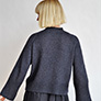 Shibui Saga Sweater (Tweed Silk Cloud and Lunar)