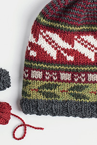Blue Sky Fibers Merry and Bright Hat Kit - Hats and Gloves