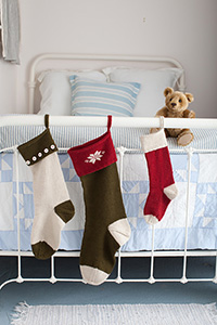 Brown Sheep Basic Christmas Stockings