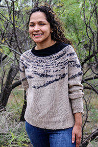Madelinetosh x Barker Wool Murder Of Crows Sweater Kit - Women's Pullovers