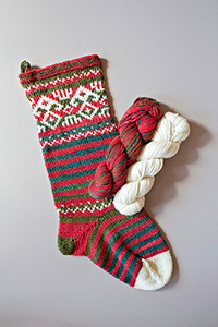 Urth Yarns Baba Noel Stocking Kit - Home Accessories
