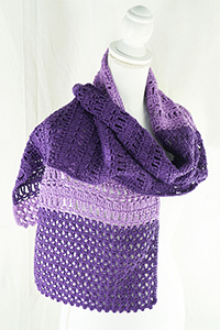 Cascade Lilac Bloom Wrap Kit - Scarf and Shawls