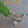 Wooladdicts Sandy Toes Socks