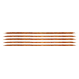 Knitter's Pride Dreamz Double Point Needles - US 1 - 5"  (2.25mm) Orange Lily