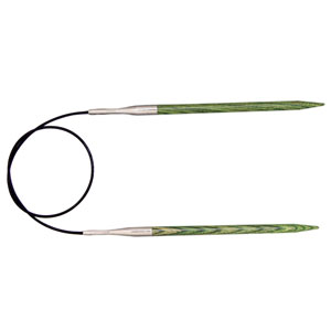 Knitter's Pride Dreamz Fixed Circular Needles - US 9 - 16" Misty Green Needles