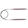 Knitter's Pride Dreamz Fixed Circular Needles - US 10.5 - 16" Purple Passion