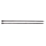 Dreamz Single Pointed Needles - US 7 - 10" Grey Onyx