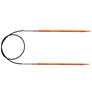 Knitter's Pride Dreamz Fixed Circular Needles - US 5 - 24" Orange Lily
