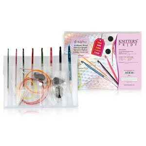 Knitter's Pride Dreamz Tunisian Interchangeable Crochet Set Needles -  Tunisian Crochet Set Needles Video Reviews at Jimmy Beans Wool