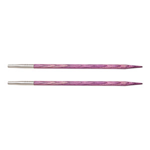 Dreamz Special Interchangeable Needle Tips (for 16 cables) - US 6 (4.0mm) Fuchsia Fan by Knitter's Pride