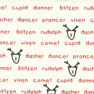 Sweetwater Countdown to Christmas Fabric - Reindeer Games - Frost