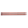 Knitter's Pride Dreamz Single Pointed Needles - US 17 - 10" Burgundy Rose