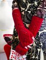 Stitch Nation Washable Ewe Knit Red Heart Motif Mitts Kit - Hats and Gloves