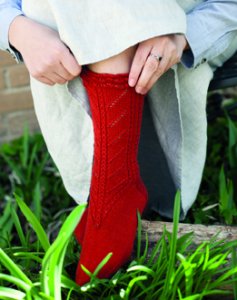 Cascade Heritage Silk Rosings Stockings Kit - Socks