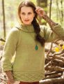Brown Sheep Lamb's Pride Bulky Funnel Neck Pullover