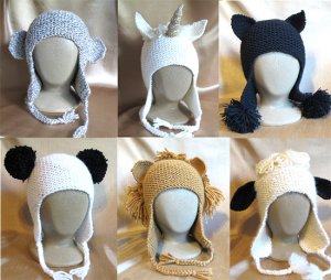 Knitting Pure and Simple Hat and Mitten Patterns - 1306 Animal Hats ...