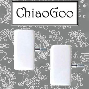 ChiaoGoo End Stoppers - Small [S] - White
