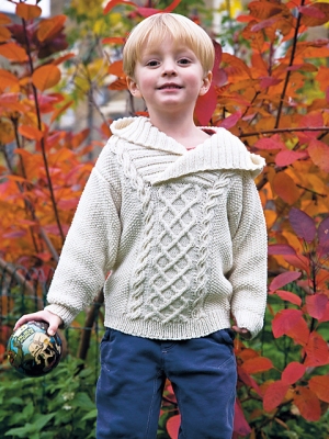 Rowan Wool Cotton Tobias Hoodie Kit - Baby and Kids Pullovers Kits at ...
